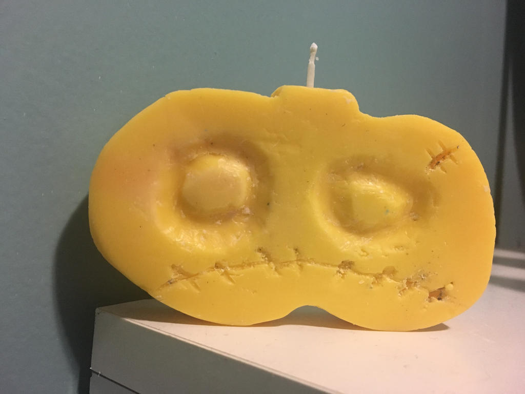 Zombie Pumpkin Magisword Candle