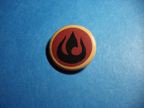 Avatar Fire Nation Button