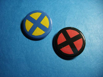 X-Men Logo Buttons