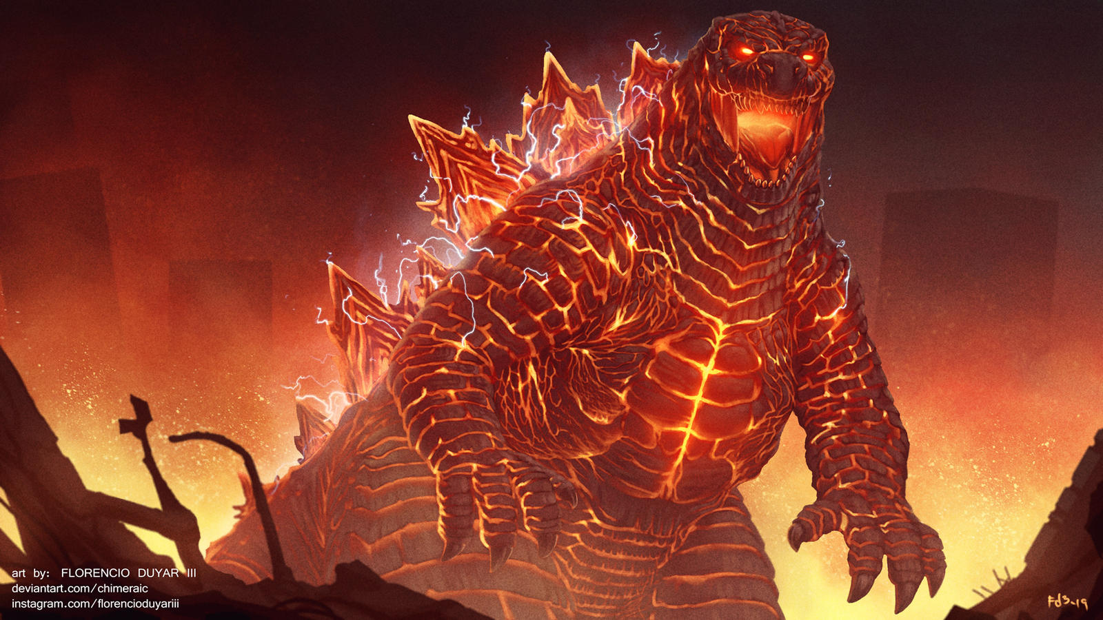 Godzilla: King of the Monsters - Burn, Baby, Burn! by chimeraic on ...