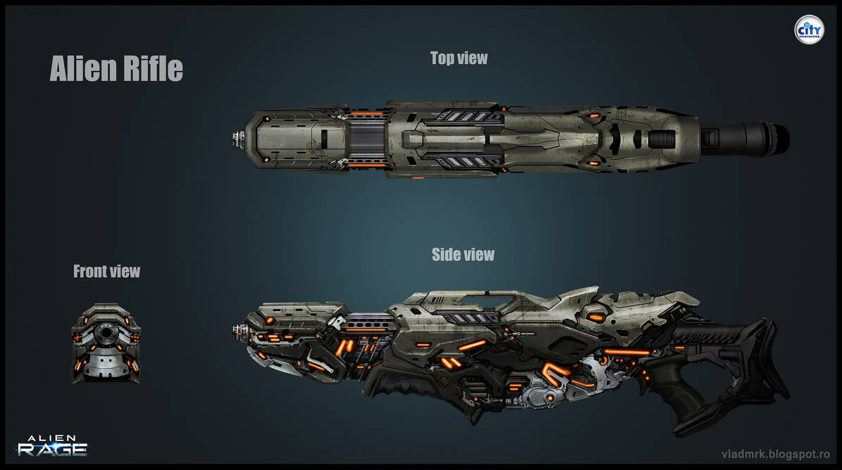 Alien Rifle Game Alien Rifle by VladMRK on DeviantArt