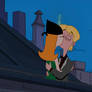 2d Candace 2 and Jeremy 2 kiss for the second time