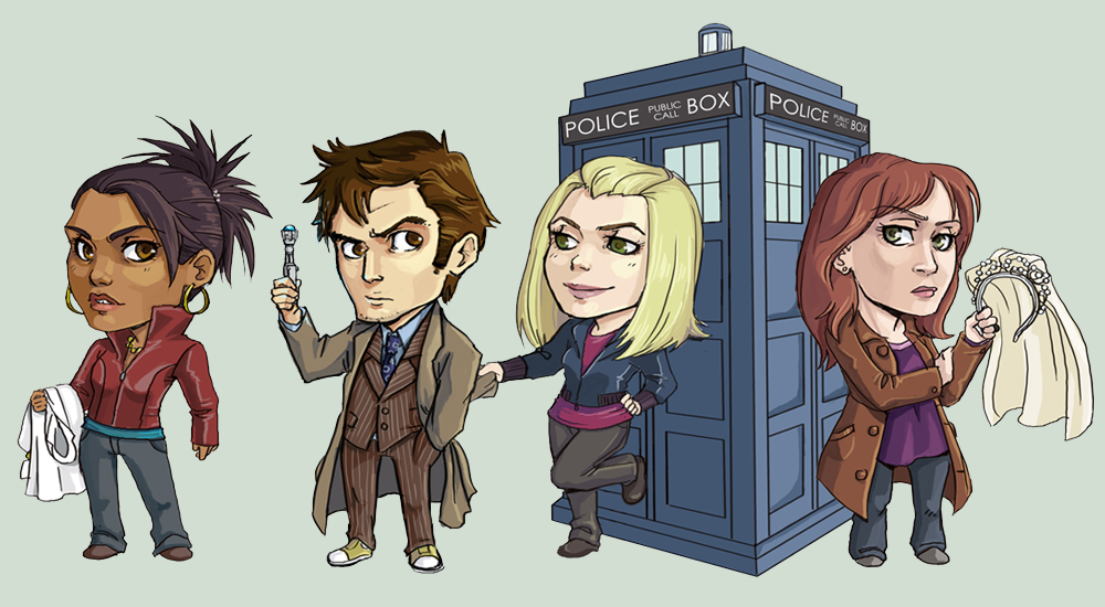 Dr. Who Commission by amasugiru