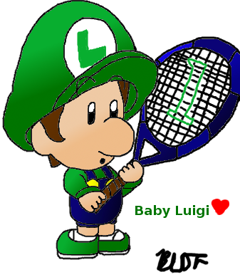 Baby Luigi Tennis By Babyluigionfire On Deviantart Baby Luigi Tennis By Babyluigionfire On Deviantart