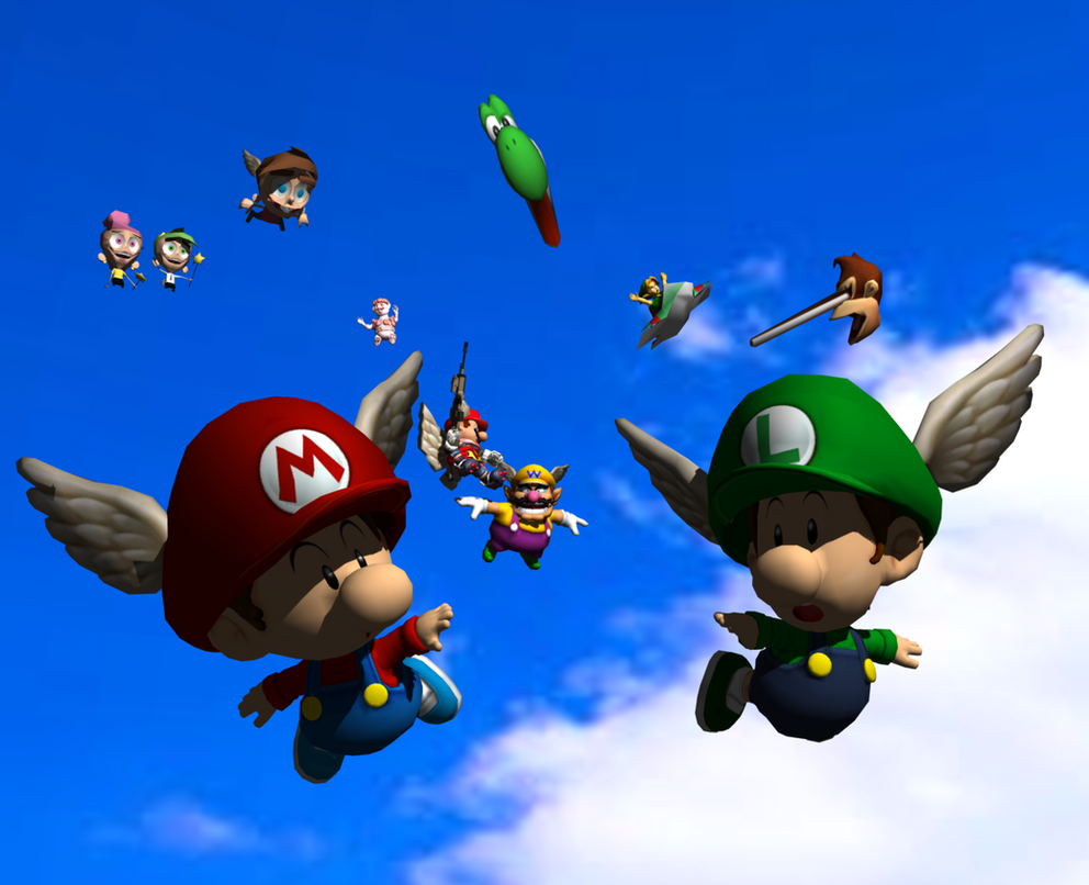 Wing Cap Mods Wing Caps by BabyLuigiOnFire on DeviantArt