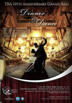TRA - Dinner and Dance Poster