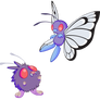 Venonat and Butterfree