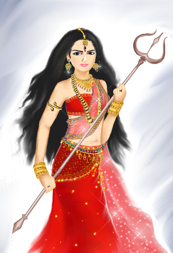 Goddess Durga by Madhuchhanda on DeviantArt