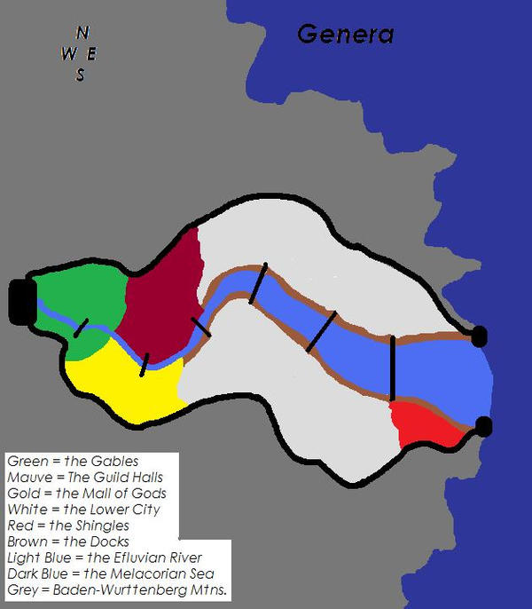 Map of Genera by Uber-mench on DeviantArt