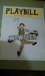 Newsies Playbill Redraw