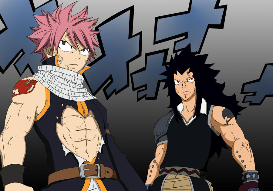 Fairy Tail Chapter 294 - Natsu and Gajeel by Natsu9555 on DeviantArt