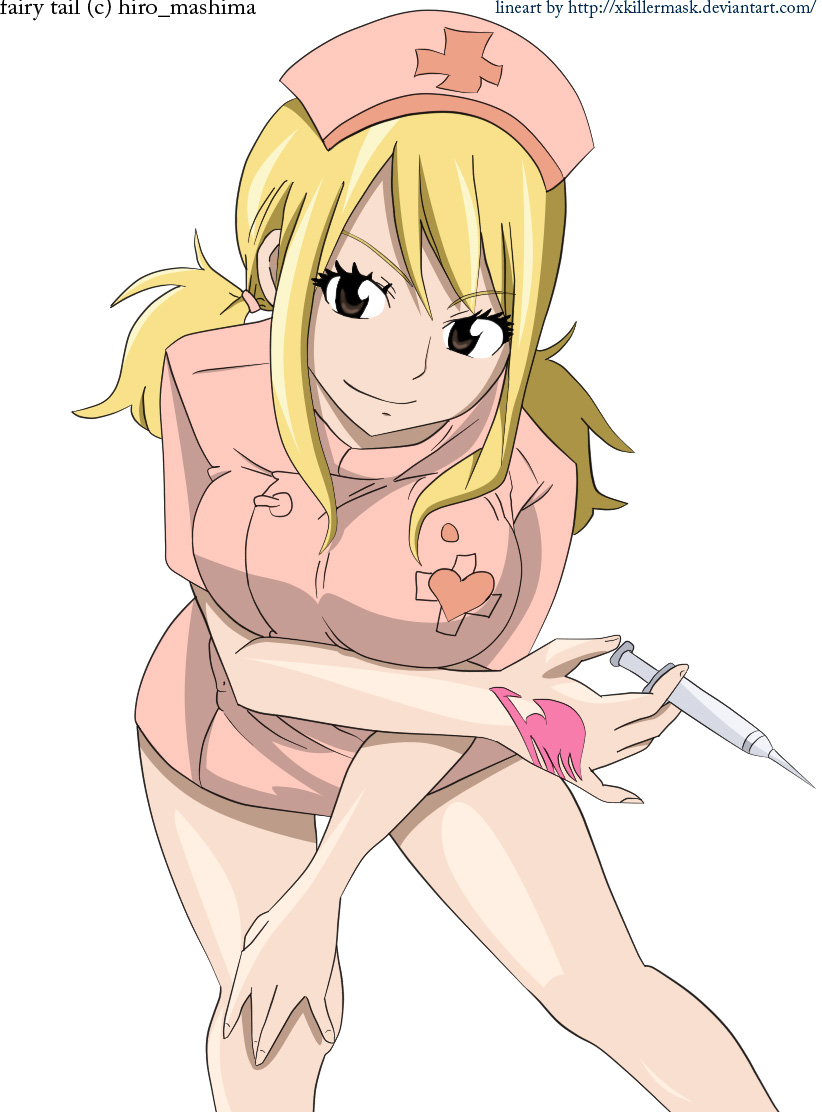 Fairy Tail - Lucy nurse