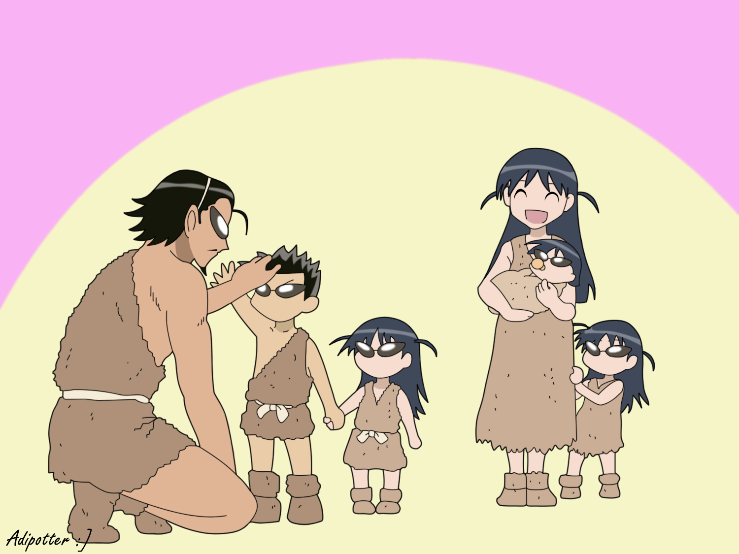 One Big Happy Family by adipotter on DeviantArt One Big Happy Family by adipotter on DeviantArt