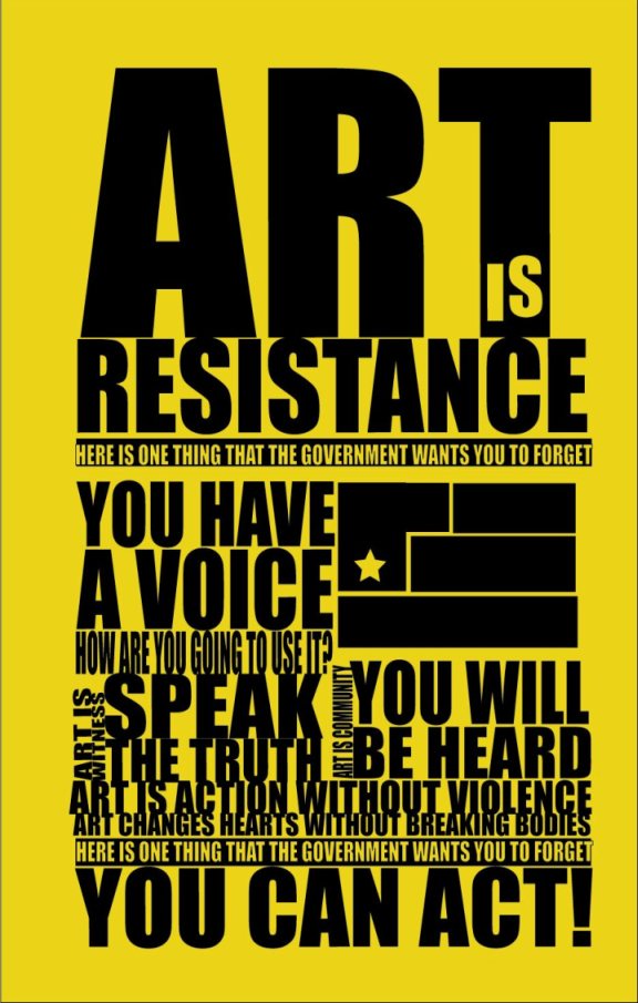 Art Is Resistance