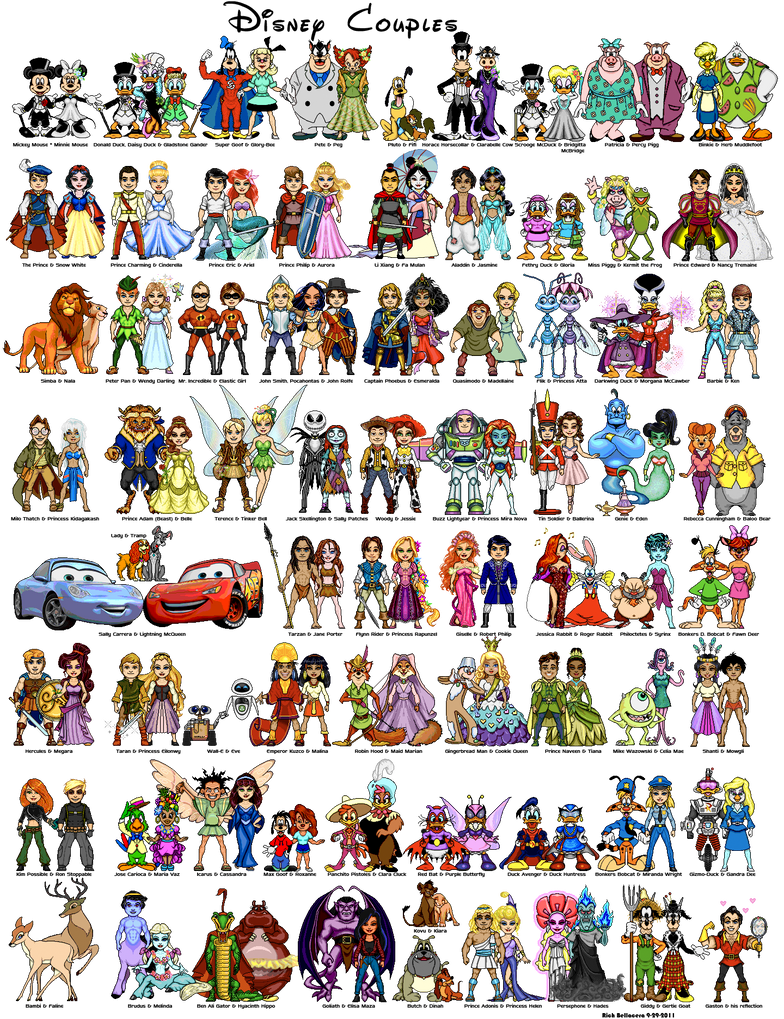 couples disney by sandracortijo on DeviantArt