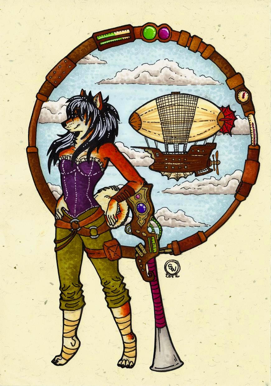 Airship pirate