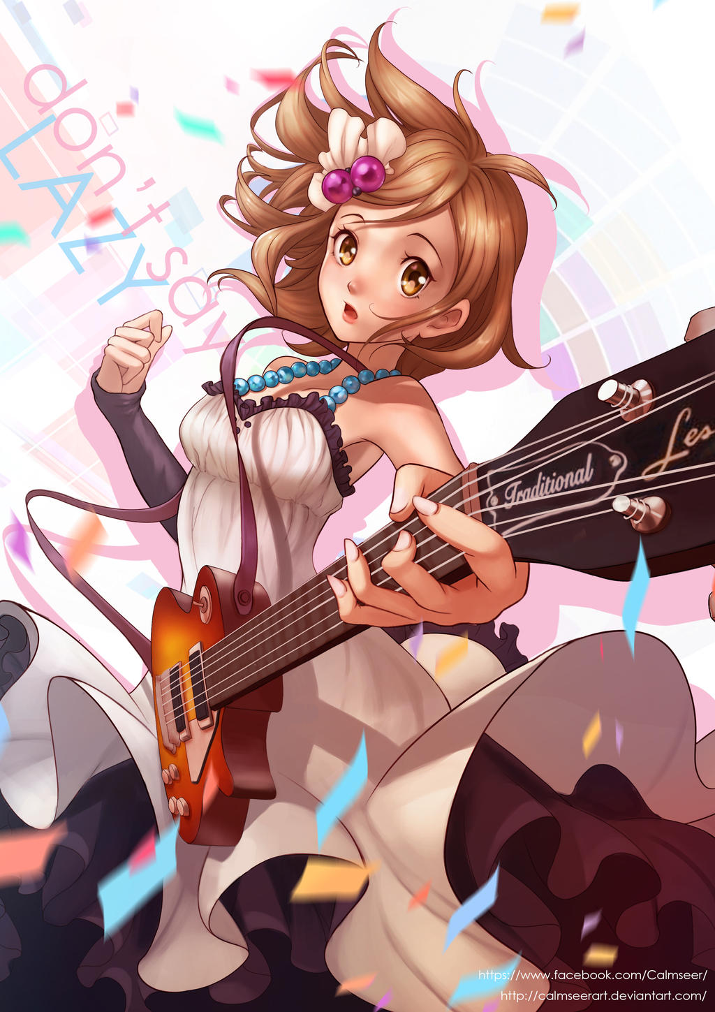K On Hirasawa Yui Don T Say Lazy By Calmseerart On Deviantart K On Hirasawa Yui Don T Say Lazy By Calmseerart On Deviantart