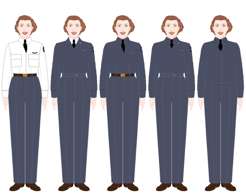 WWII WASP Flight Uniform by Arashi-senpai on DeviantArt