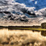 Lindre lake reflection