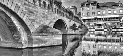 Moyen Pont reflection, Metz