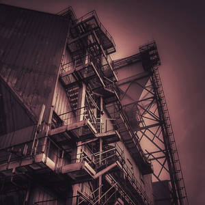 Huchet Power station's structures V