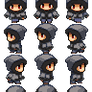 Seliky With Hoody Sprite Sheet