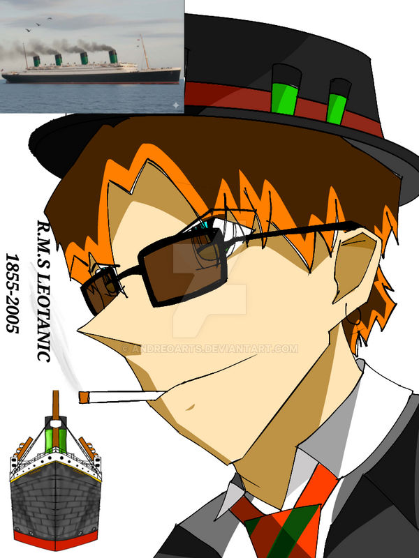 Humanized Rms Freedom Rms Leotanic Humanized Version 1 by AndreoArts on DeviantArt