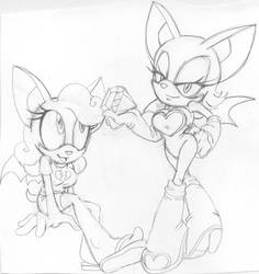 Rouge and Nega Rouge