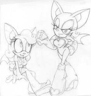 Rouge and Nega Rouge