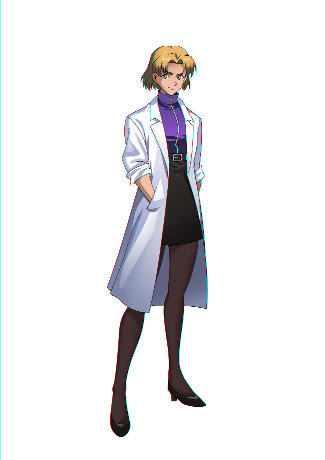 Buzzcut Ritsuko Ritsuko 1 by garrick1944 on DeviantArt