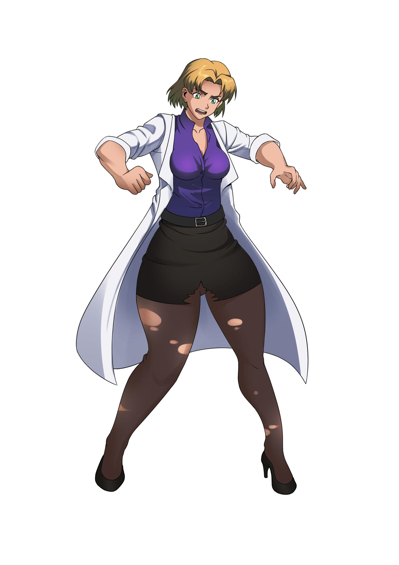 Buzzcut Ritsuko Ritsuko 2 by garrick1944 on DeviantArt