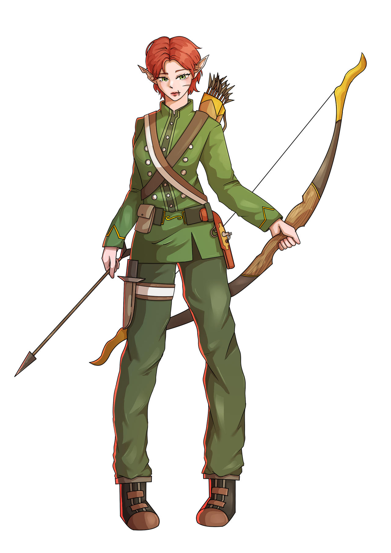 Scout Fastade Flintlock fantasy elf scout by garrick1944 on DeviantArt