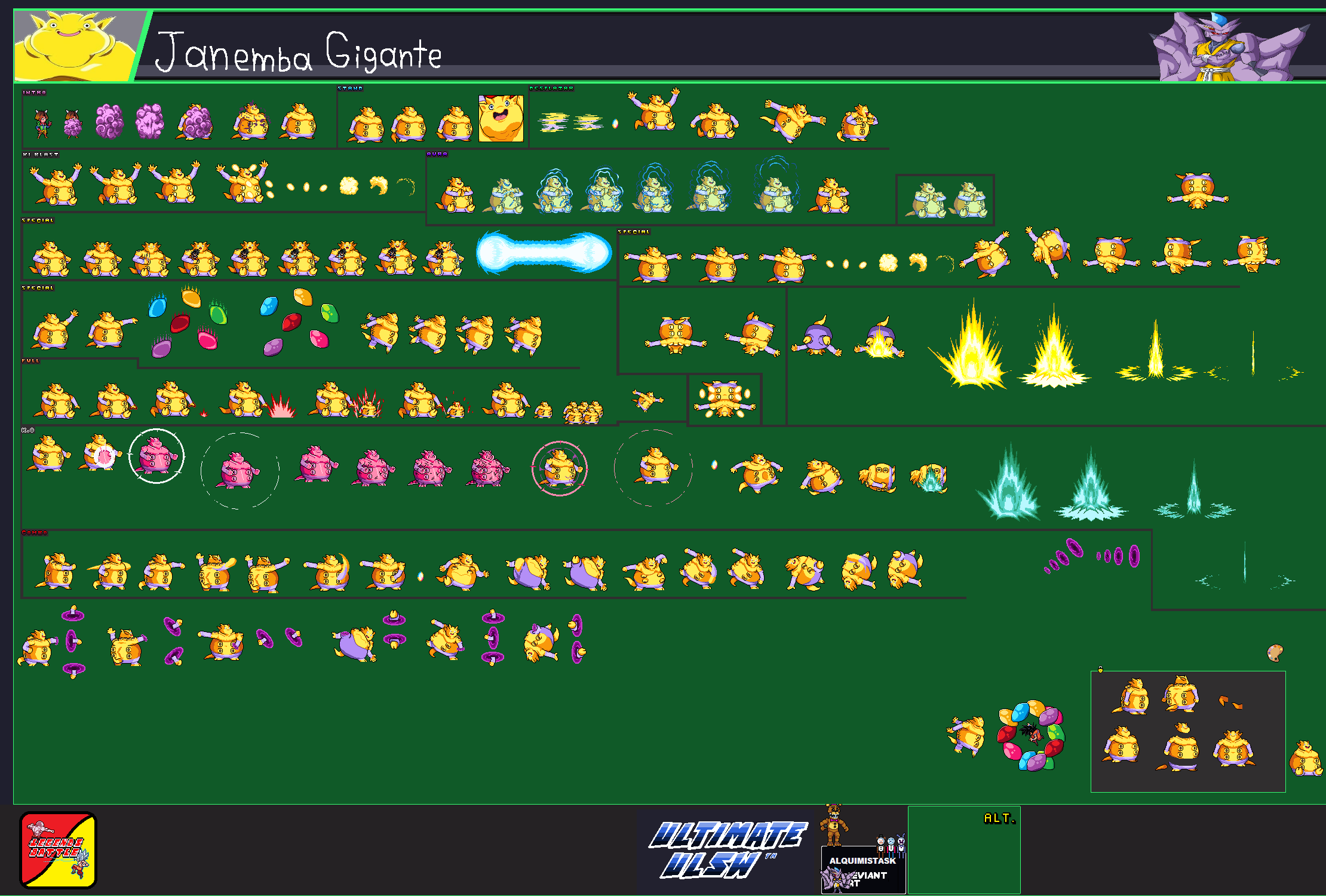 Janemba Gigante Sheet Ulsw By AlquimistaSK