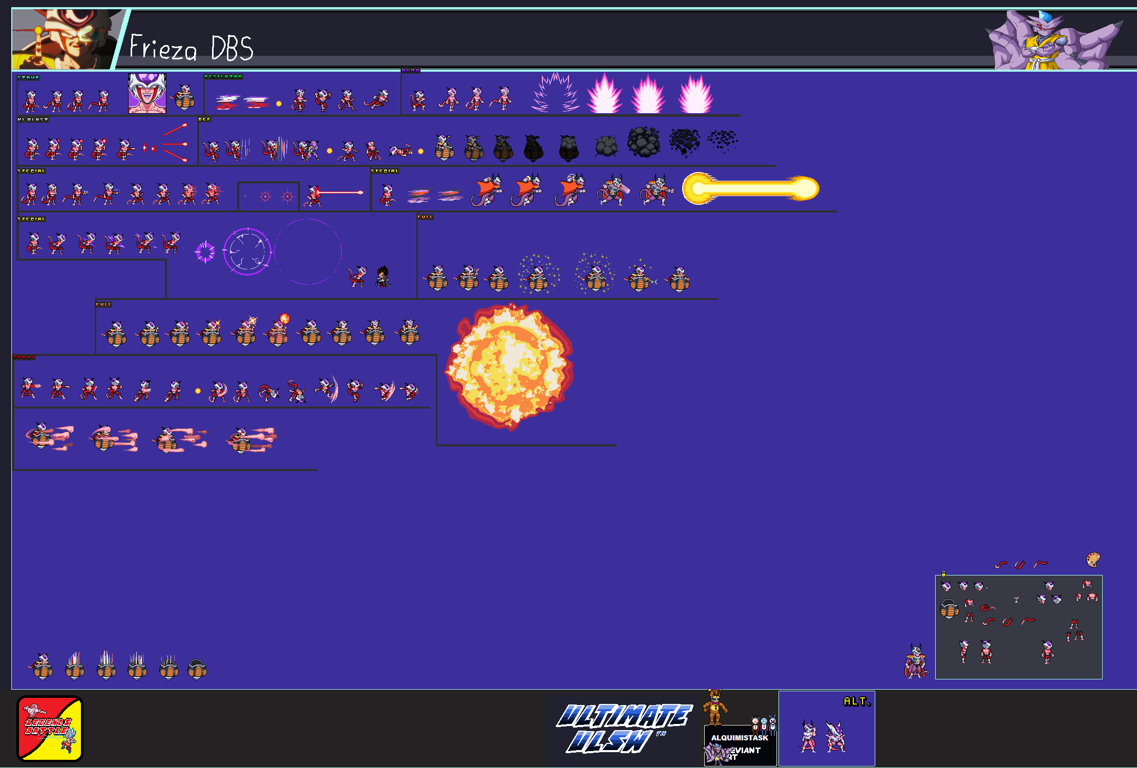 Freezer dbs Broly forma 1