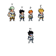 Personajes de Db mutiverse. Universo 19