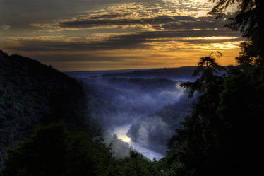 .A Letchworth Sunrise