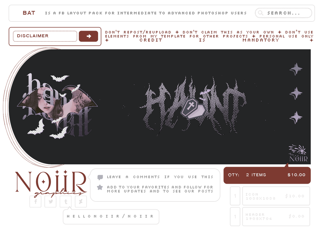 Bat,/ header 10.31.24 by NOllR on DeviantArt