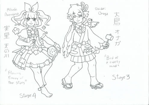 Hoshizora Stage 3 and Stage 4