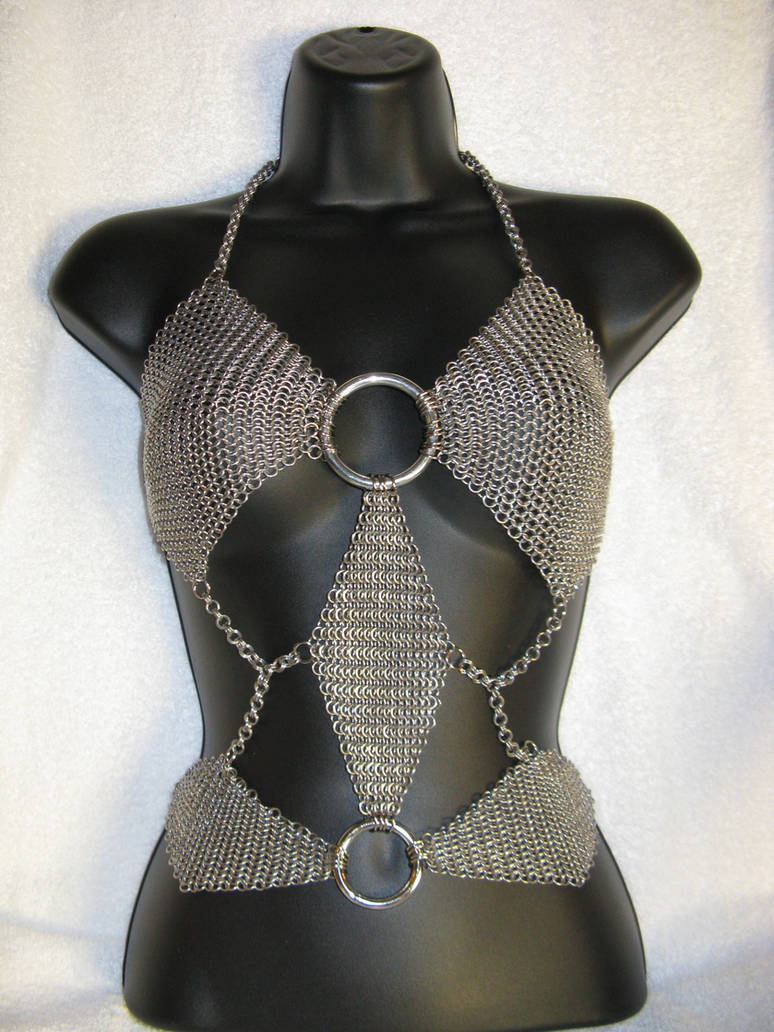 Diamond Chainmail Top by DeviantChainMaille