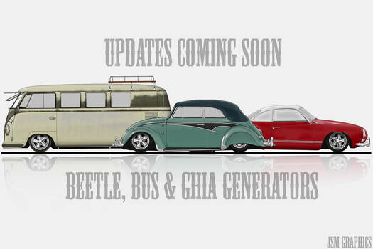 Beetle, Bus and Ghia Gen