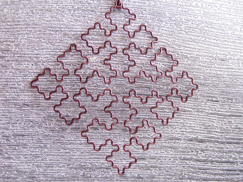 Sierpinski Curve in Cocoa Brown