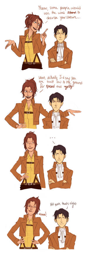 Captain Levi is not short