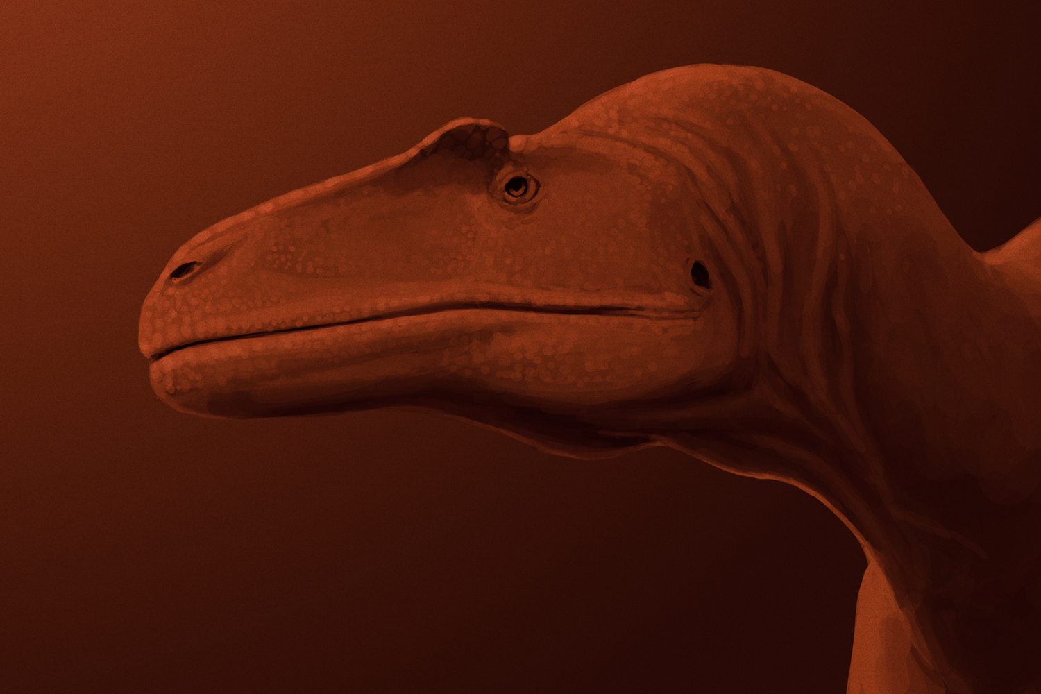 Acrocanthosaurus Portrait by PLASTOSPLEEN on DeviantArt