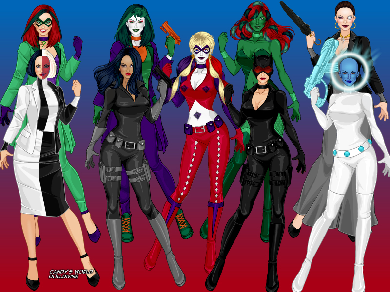 Batman's Rogues Gallery by Bolinha644 on DeviantArt