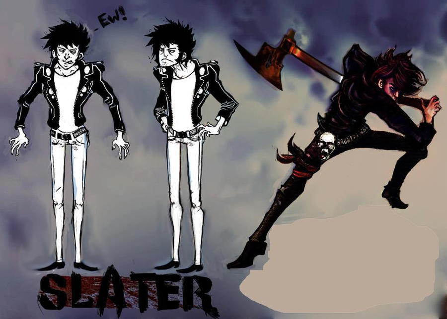 Slater Ax Comic Sheet Turn around by omgitschanel on DeviantArt