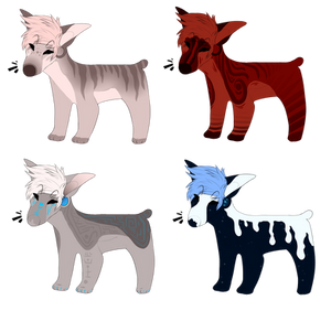 Themed doggo OTA (OPEN) by PeachBYAdoptS Themed doggo OTA (OPEN) by PeachBYAdoptS