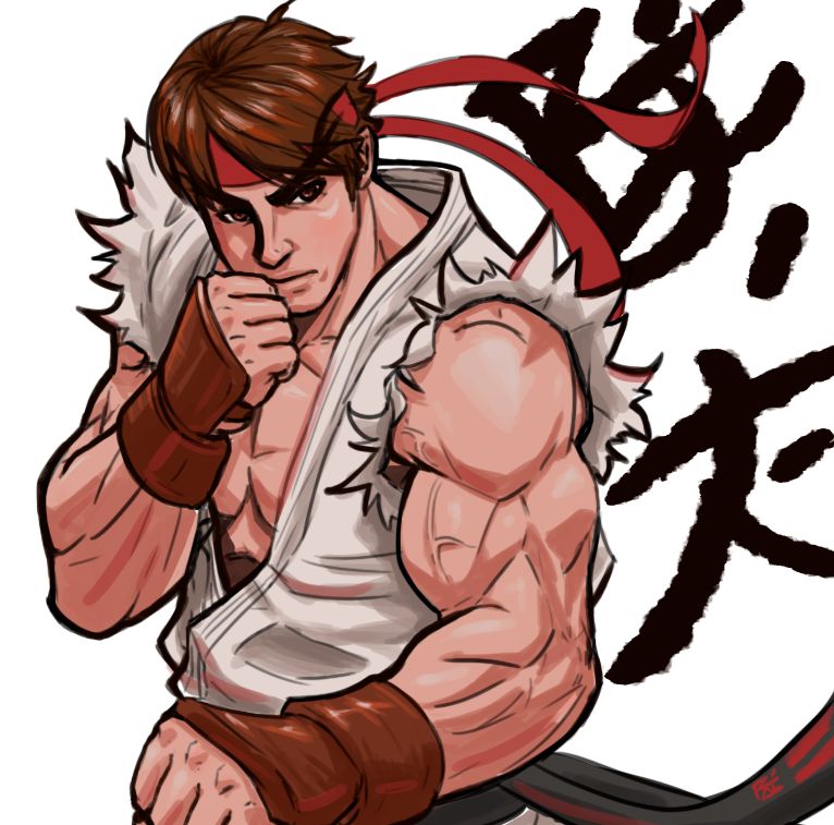 Cartoon Ryu Pfp Ryu Fan Art by rob3rtojr on DeviantArt