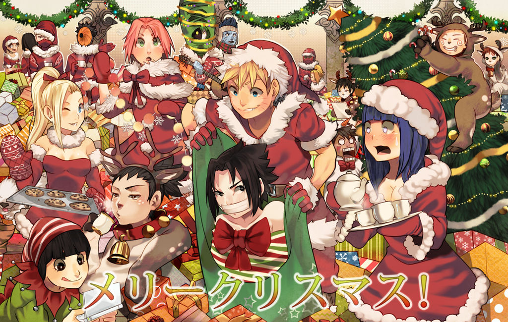 NARUTO: Merry Christmas! by Uzucake on DeviantArt