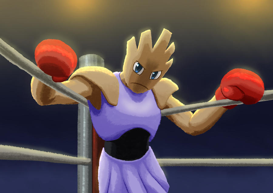 Real Hitmonchan Hitmonchan by AkmarMohamed on DeviantArt