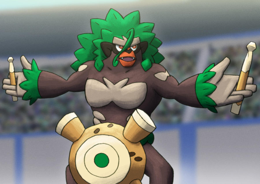 Rillaboom by AkmarMohamed on DeviantArt